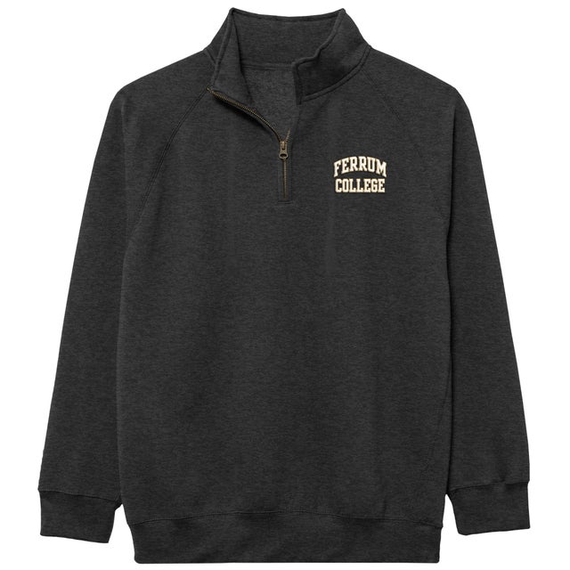 Half shops zip college sweatshirt